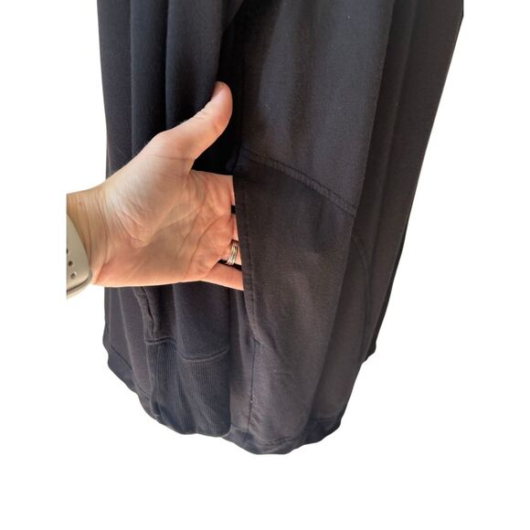 Athleta Pranayama Restore Wrap Cardigan size M Black - Picture 8 of 10